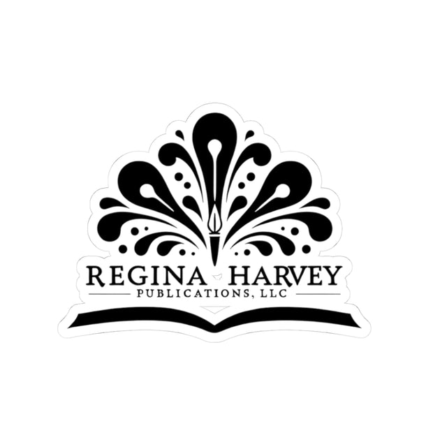 Custom Kiss-Cut Stickers - Artistic Logo Design for Publishers