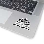 Custom Kiss-Cut Stickers - Artistic Logo Design for Publishers