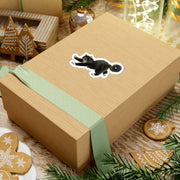 Playful Cat Kiss-Cut Sticker - Perfect for Animal Lovers