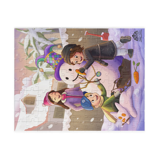Snowy Day Puzzle - 1014-Piece Family Fun Puzzle